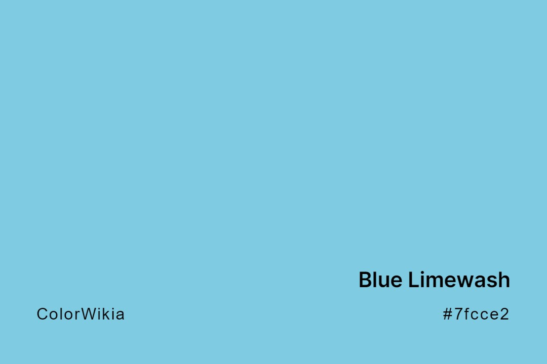 blue limewash color 7fcce2