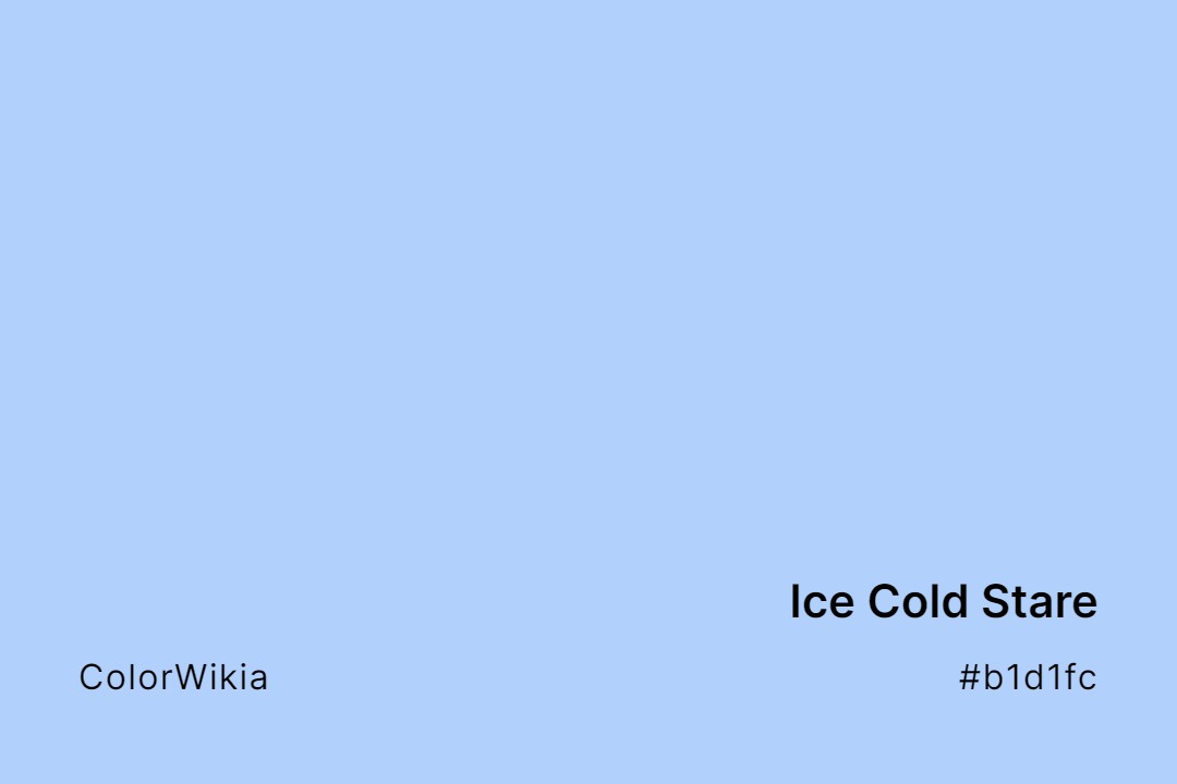 ice cold stare color b1d1fc
